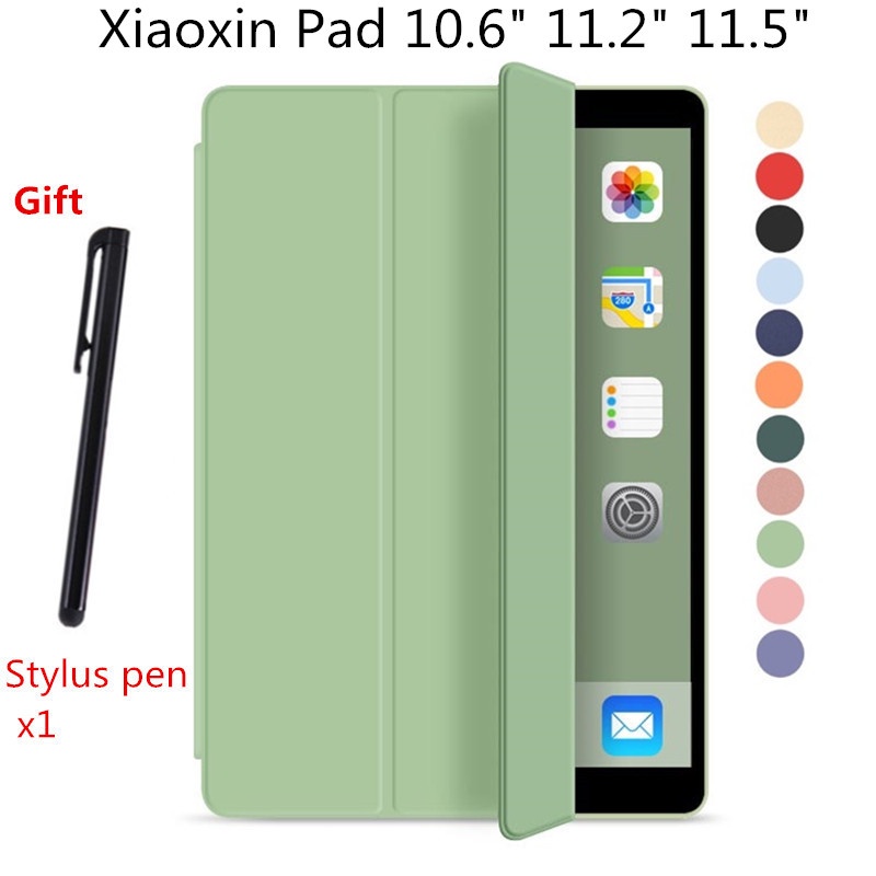 LENOVO Bao Da Máy Tính Bảng silicon Cho xiaoxin pad plus 2022 p11 pro 11.2 "p12 m10 plus 3rd gen 10.6 tb-125fu 128fu Ốp