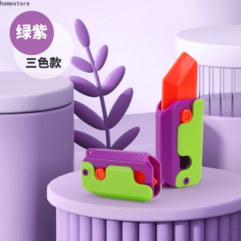 Tq Đồ Chơi Dao Cắt Cà Rốt 3d Vui Nhộn Trọng Lực