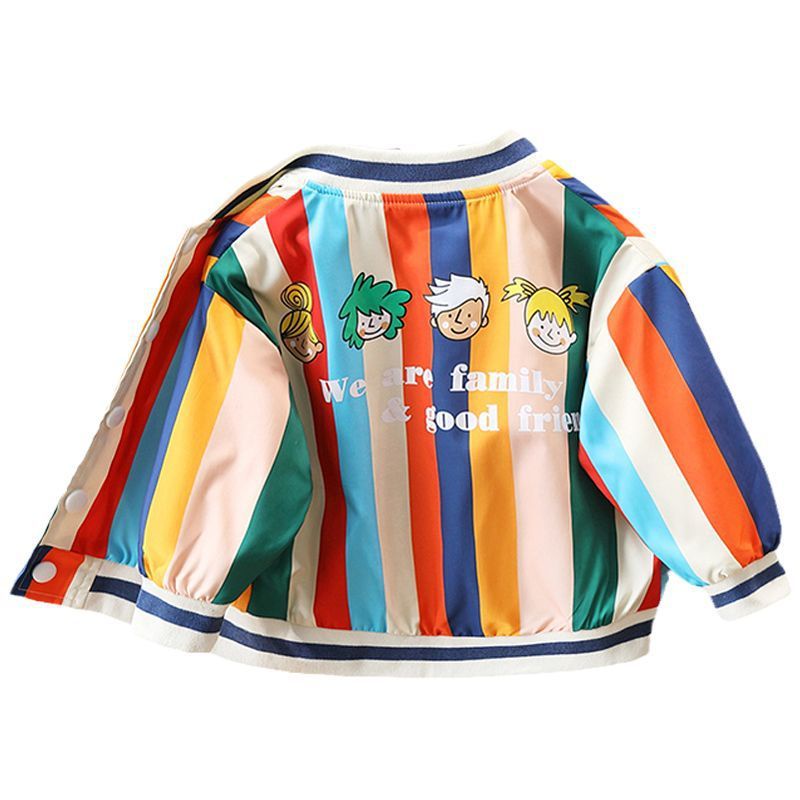 Phù Hợp Áo Khoác Bóng Chày Phong Cách Hàn Quốc Thời Trang Xuân Thu 2023 Cho Bé Trai 9-34kg