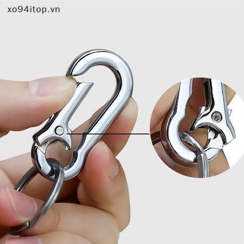 Xoitop Móc Chìa Khóa Hình Móng Ngựa Bằng Thép Không Gỉ Chống Thất Lạc Thời Trang Cho Nam vn