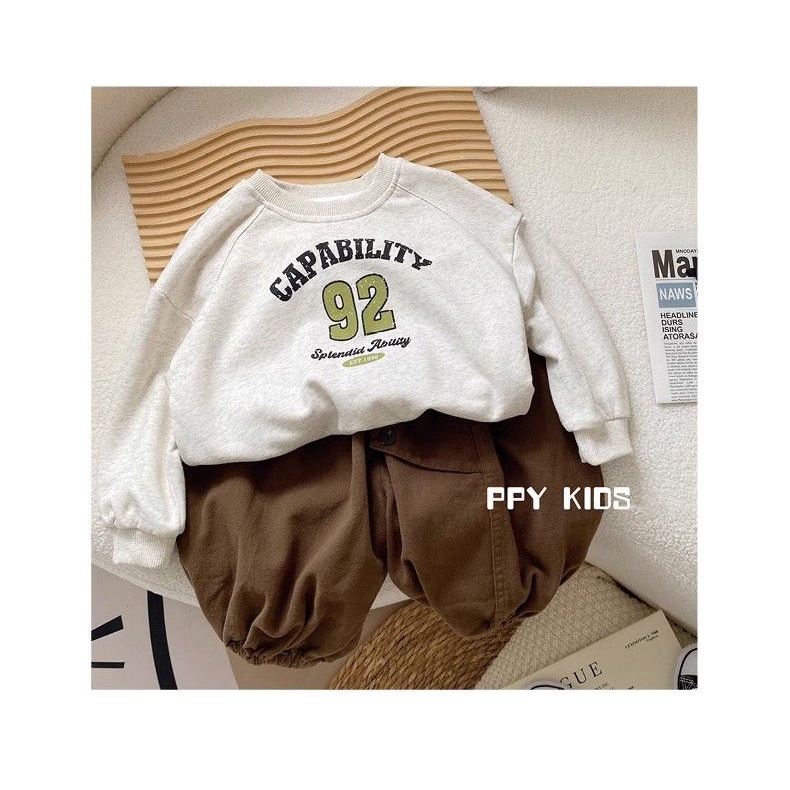 Quần Dài Phong Cách Hàn Quốc Thời Trang Mùa Thu Cho Bé Trai