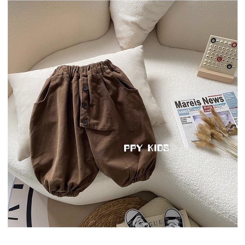 Quần Dài Phong Cách Hàn Quốc Thời Trang Mùa Thu Cho Bé Trai