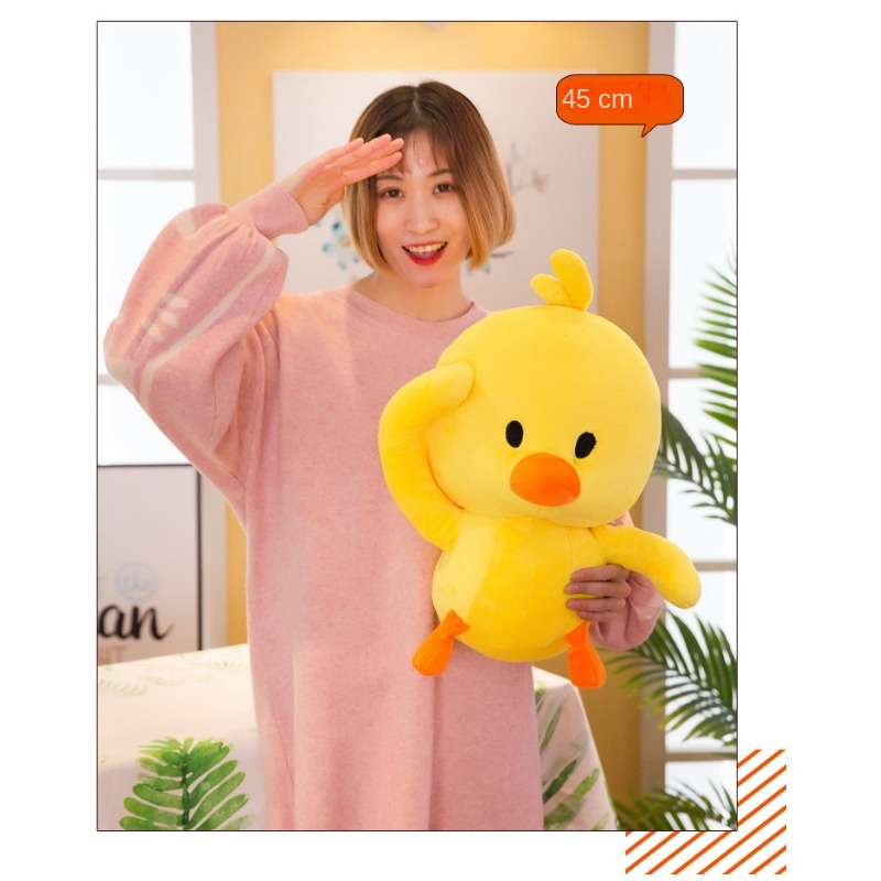 Thú Nhồi Bông Hình Vịt Vàng Sáng Tạo