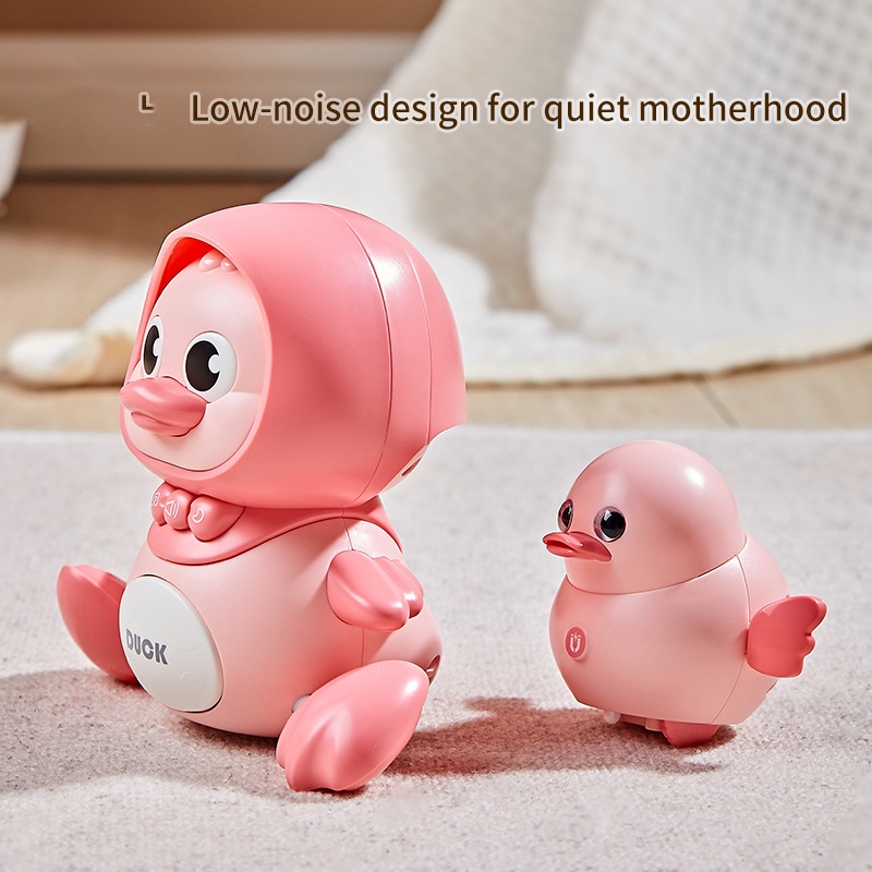 Tik tok Đồ Chơi Vịt Vàng Tập Đi Bộ Dành Cho Bé