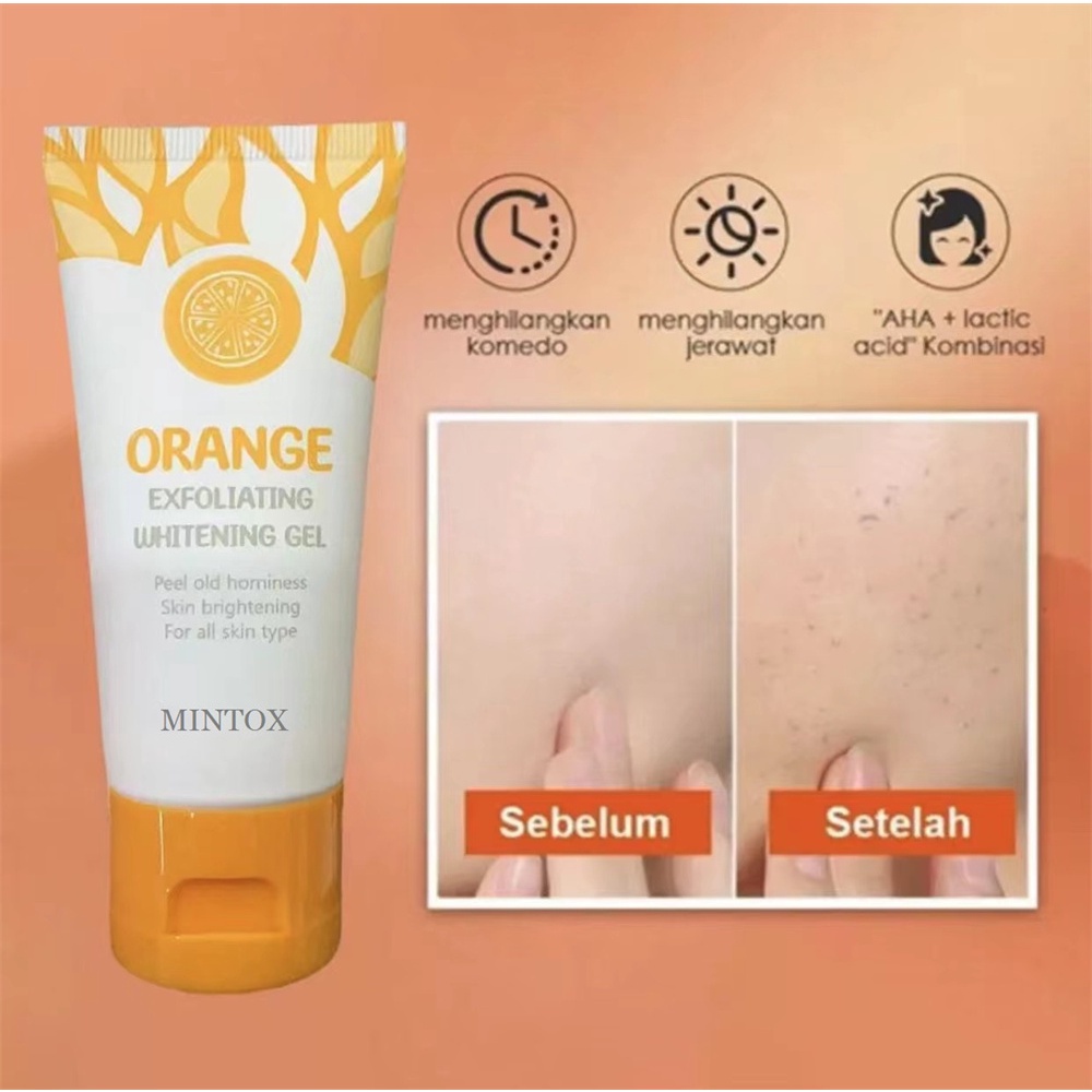 Mintox gel Tẩy Tế Bào Chết Toàn Thân Làm Sạch Sâu Dưỡng Ẩm Làm Trắng Da