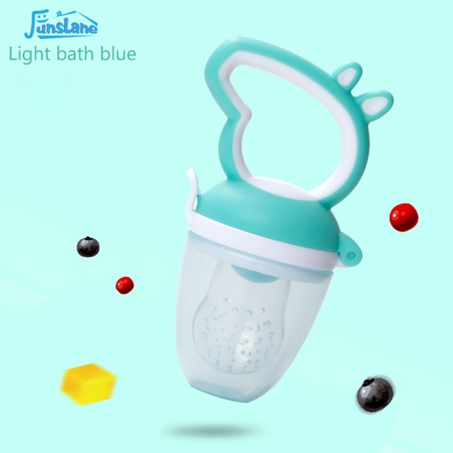 Funslane Núm Ti Giả Ăn Dặm Trái Cây An Toàn Không bpa Cho Bé