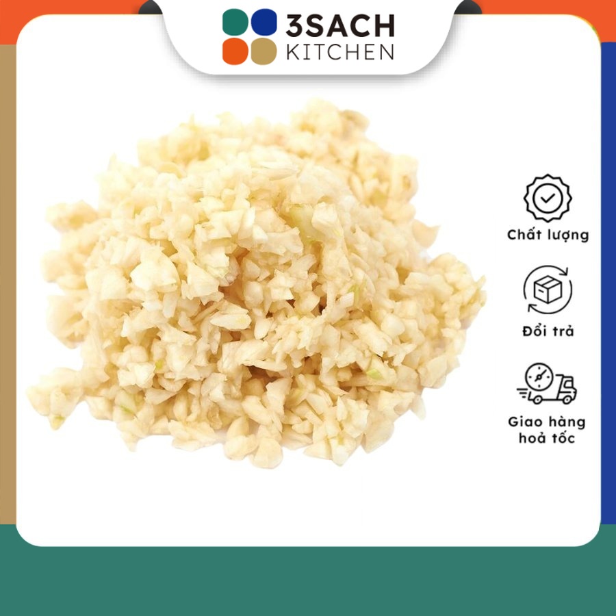 Tỏi Xay 3Sach Kitchen - 100g/gói