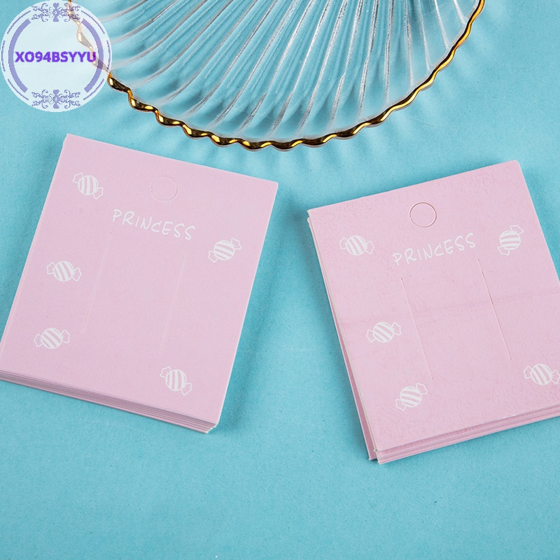 Xo94bsyu Set 50 Kẹp Tóc Nhựa 7 * 7cm Màu Xanh Dương / Hồng / Tím / Vàng Thời Trang vn