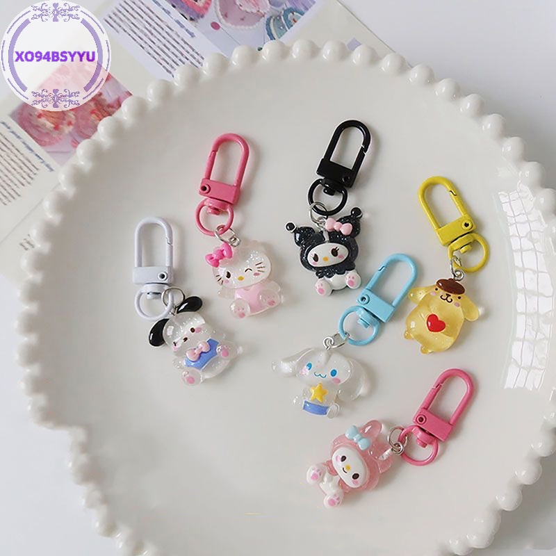 Xo94bsyu sanrio Móc Chìa Khóa Xe Hơi Họa Tiết Hoạt Hình my melody Dễ Thương vn