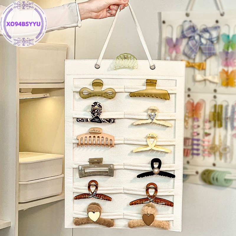 Giá Đỡ Nơ Kẹp Tóc Xo94Bsyu Sức Chứa Lớn Treo Tường Trưng Bày Trang Trí Phòng Bé Gái vn