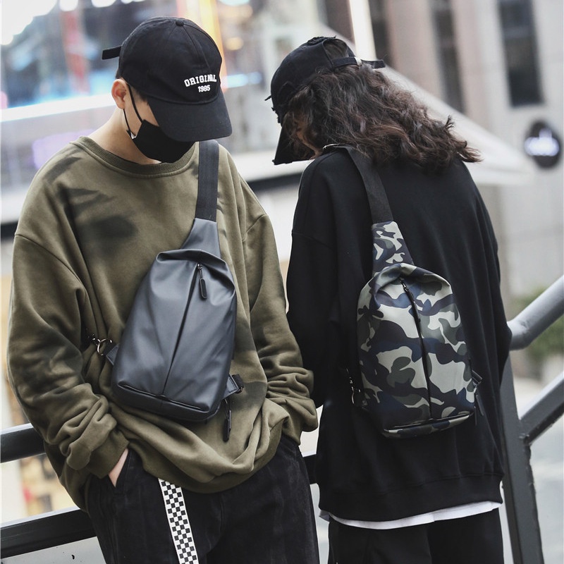 🔥túi đeo chéo nam🔥Túi Đeo Chéo Ngực Chống Mòn Thời Trang Cho Nam zdx130