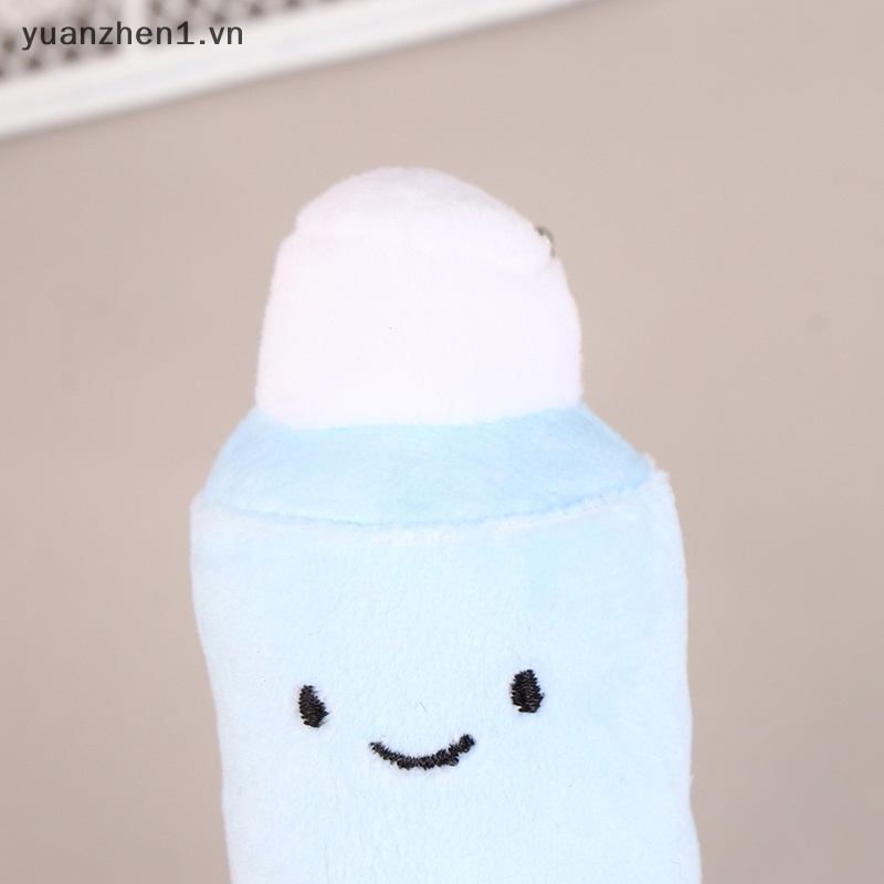 Móc Khóa Hình Bàn Chải Đánh Răng Nhồi Bông Đáng Yêu vn