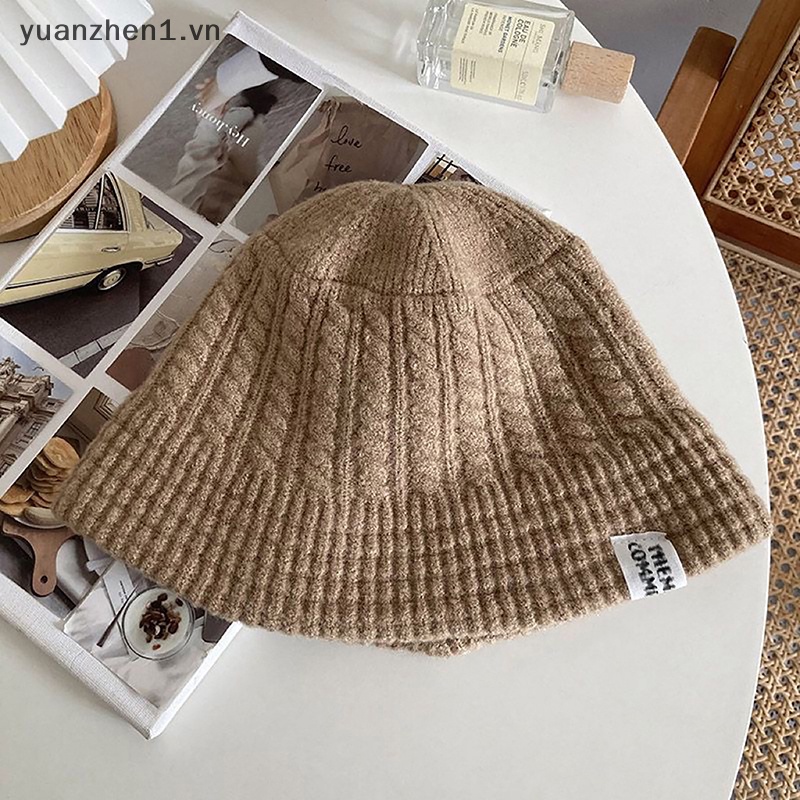 Nón Tai Bèo Phủ Nhung Mềm Mại Giữ Ấm Mùa Đông Cho Nữ