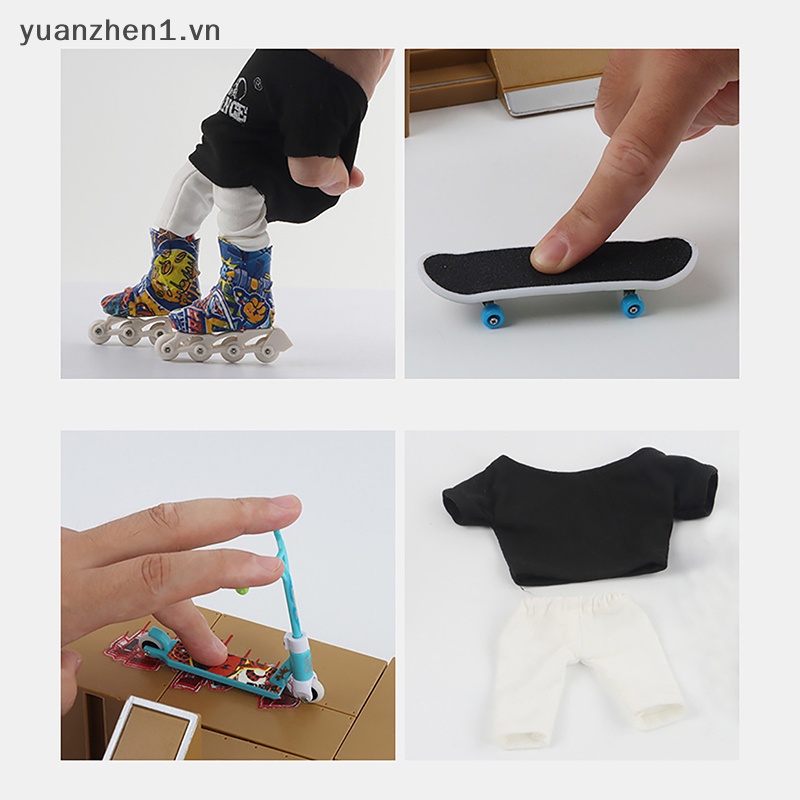 Zhen Giày Trượt Ván Ngón Tay bmx Quà Tặng Sinh Nhật Mô Tô Công Nghệ Hai Bánh Xe mini vn