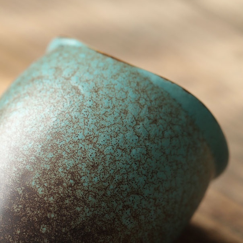 Bình Đựng Trà Bằng Gốm Sứ Kiểu Dáng Đơn Giản Phong Cách retro