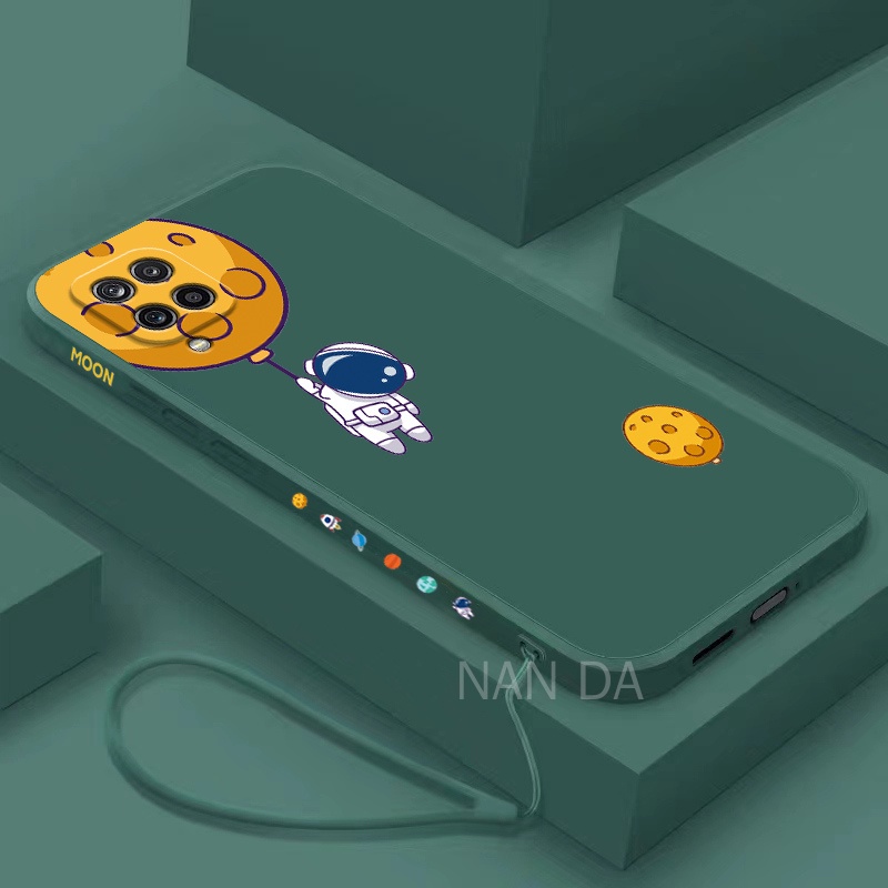 ốp lưng Samsung A12 A22 4G A22 5G A42 M42 Trường hợp điện thoại mô hình phi hành gia mới Ốp Điện Tho