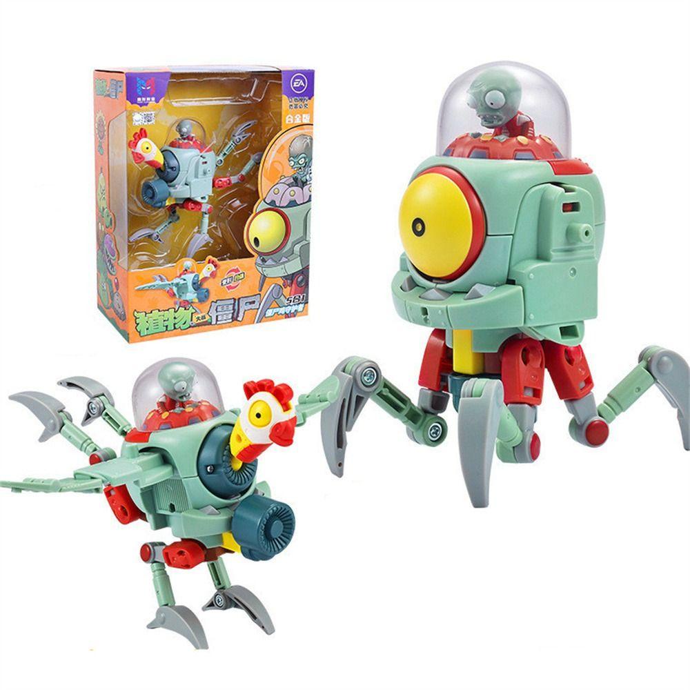 Đồ chơi mô hình MMULCK nhân vật zombie biến hình 5 trong 1 bằng PVC