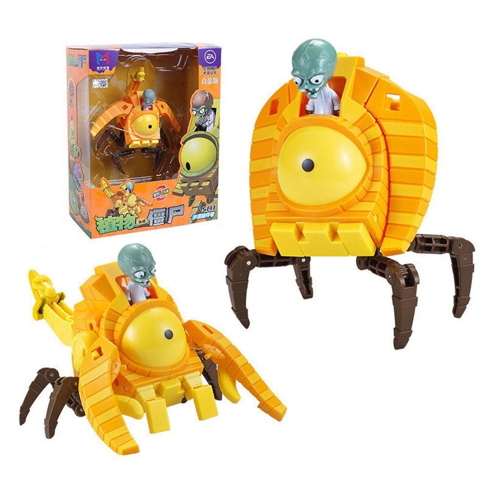 Đồ chơi mô hình MMULCK nhân vật zombie biến hình 5 trong 1 bằng PVC