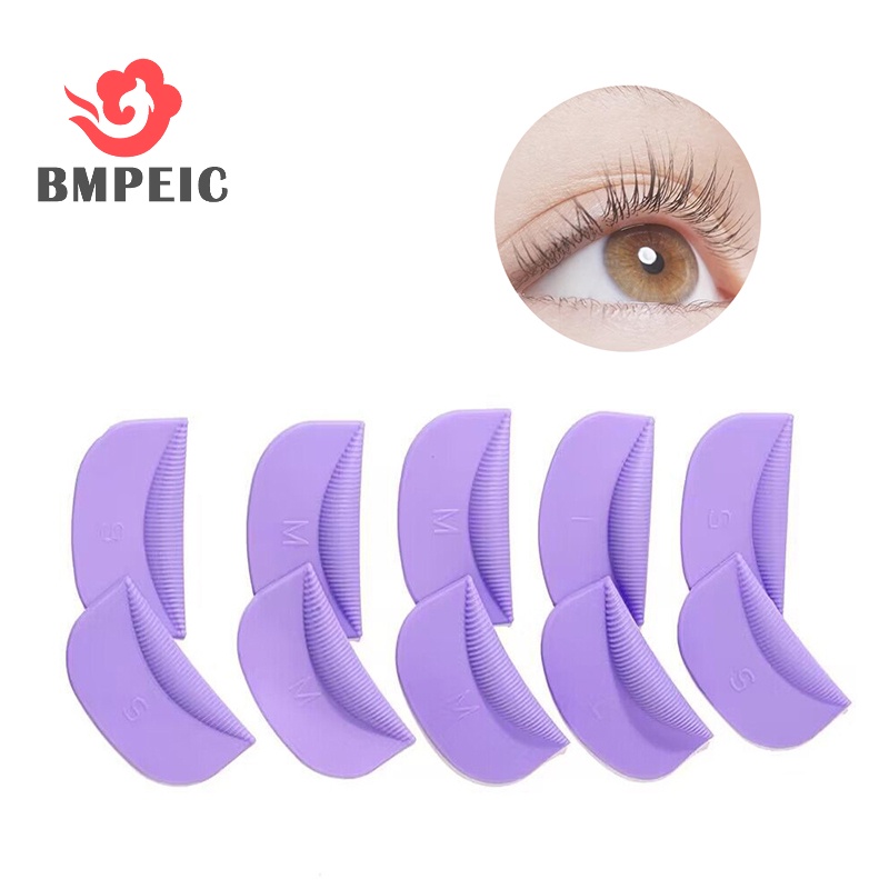 Set 4 / 5 Cặp Đệm silicone Hỗ Trợ Nối Mi Tiện Lợi Mới