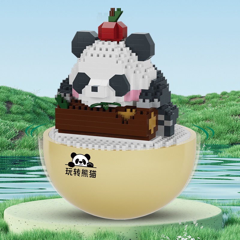 Lego Bộ Đồ Chơi Lắp Ráp Gấu Trúc Cho Bé