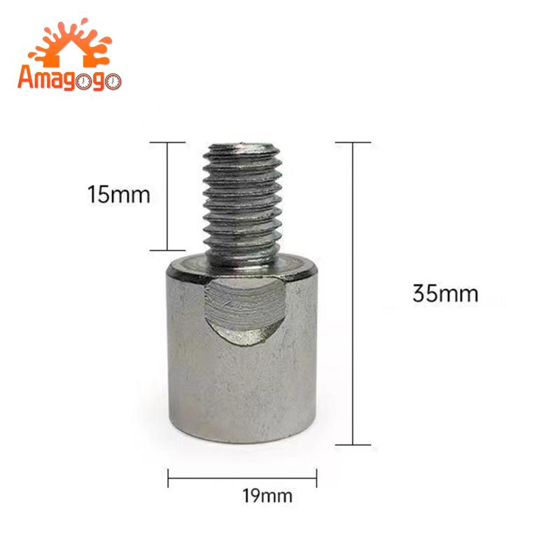 Amogogo Đầu Chuyển Đổi Máy Mài Góc m14 Sang m10 Bằng Thép Siêu Bền