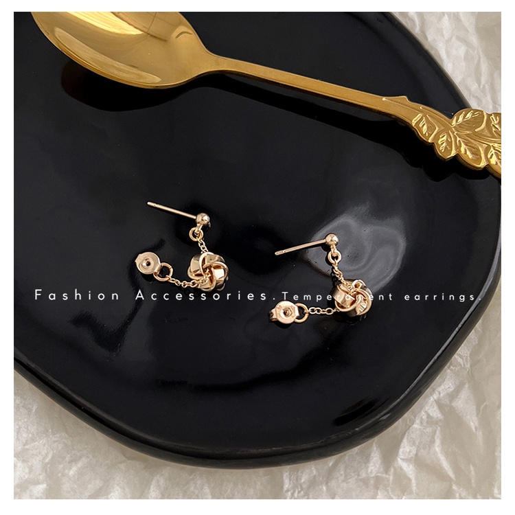 Bông Tai Hai Phong Cách retro Sang Trọng Thanh Lịch