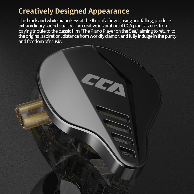 Cca Tai Nghe Nhét Tai Âm Thanh hifi Sống Động Chất Lượng Cao