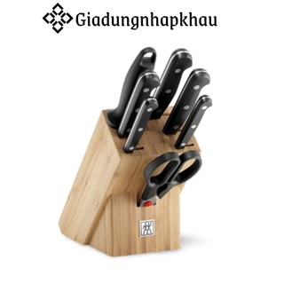 Bộ dao nhà bếp zwilling twin chef 8 món, thép không gỉ, cổ điển, nhập đức, giadungnhapkhau19