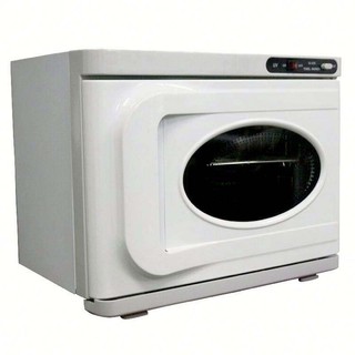  Tủ hấp khăn có kính NV-216 -Towel Warme có UV hấp đá nóng cho spa massage đồ Nail 23 lít- tủ tiệt trùng 