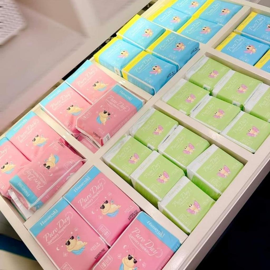 Băng Vệ Sinh Ban Đêm  HANAYUKI - Đoàn Di Băng, Siêu Thấm Chống Tràn Gói Size L