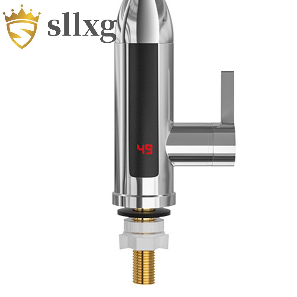 Vòi Nước Nóng Điện Tử Có Màn Hình lcd 3000w 220v Phích Cắm eu