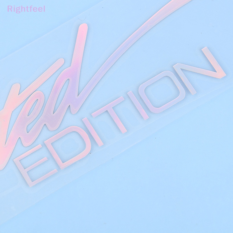 1 Đề Can Phản Quang Chữ Tiếng Anh Sáng Tạo Trang Trí Xe Hơi Mới