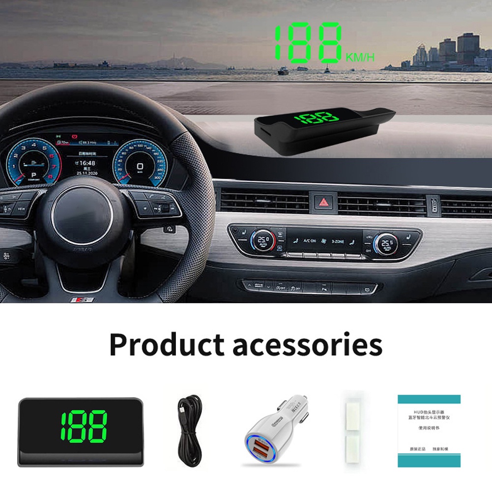Kính Chắn Gió Máy Chiếu Tốc Độ gps hud Chuyên Dụng Cho Xe Hơi