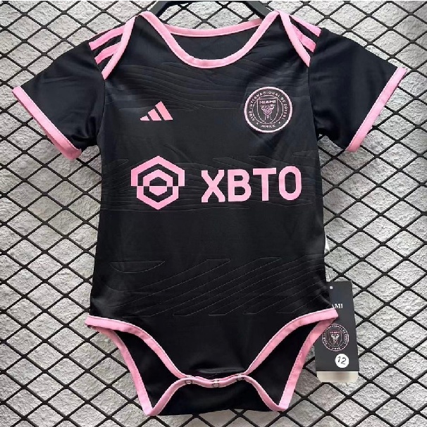 2023 Mùa Đông miami Màu Hồng Đen baby onesie