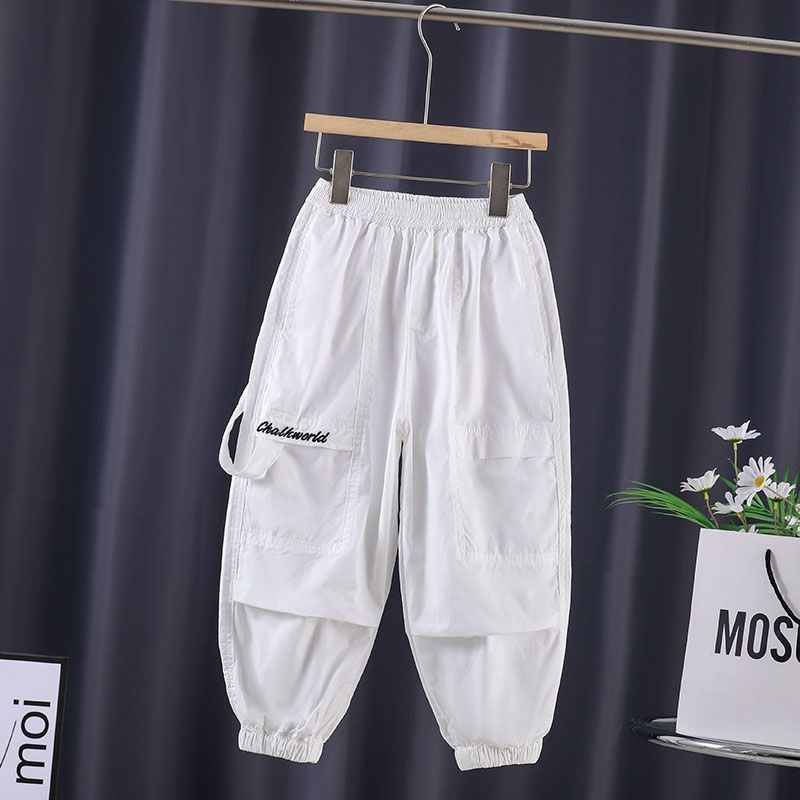 Quần jogger Dáng Suông Nhiều Túi Thoải Mái Cho Bé Gái