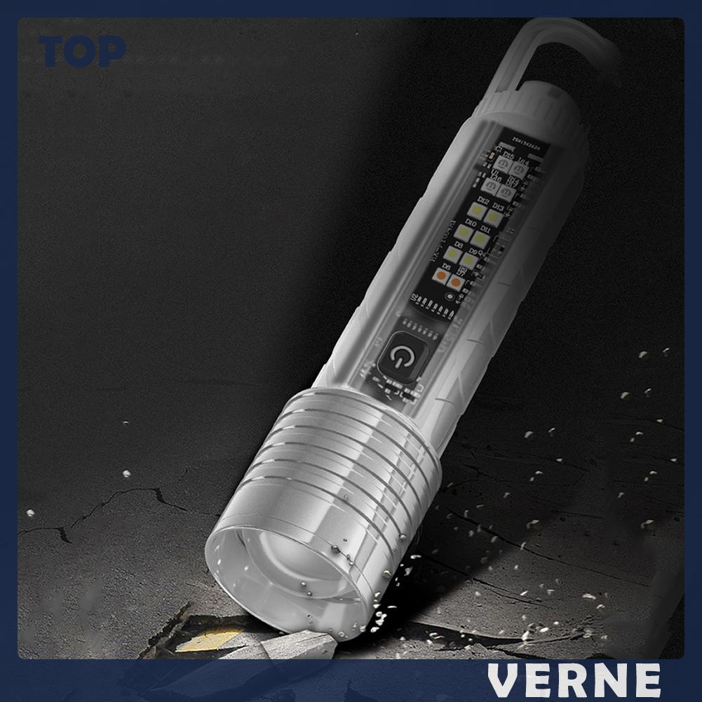 Đèn Pin led cob / cob 1500mah Cổng Sạc usb Loại c ipx4