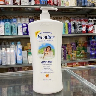 Sữa tắm trắng da dê familliar chai lớn 1200ml