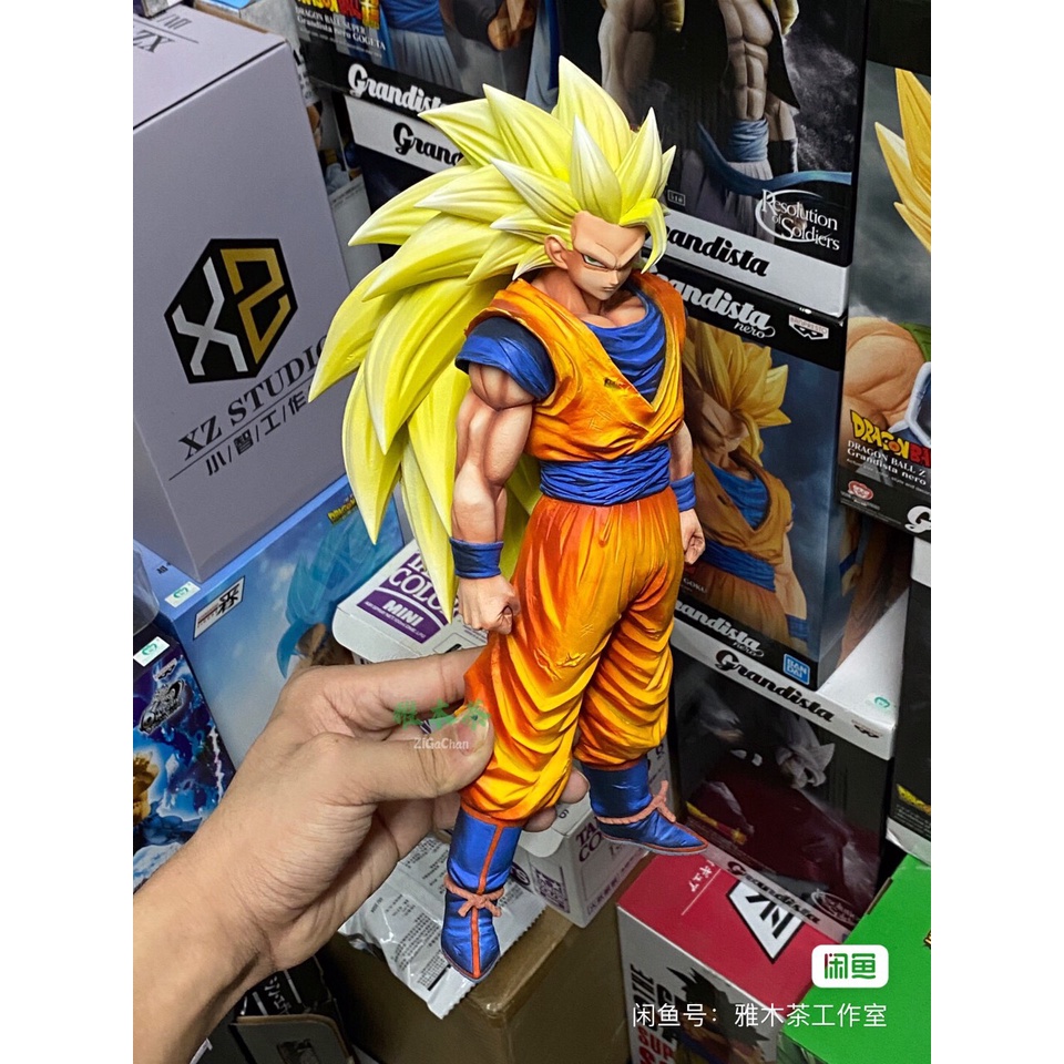 Mô hình songoku ssj 3 siêu nét - mô hình dragonball
