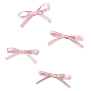 Set 4 Kẹp Tóc Nơ Dễ Thương Cho Bé Gái