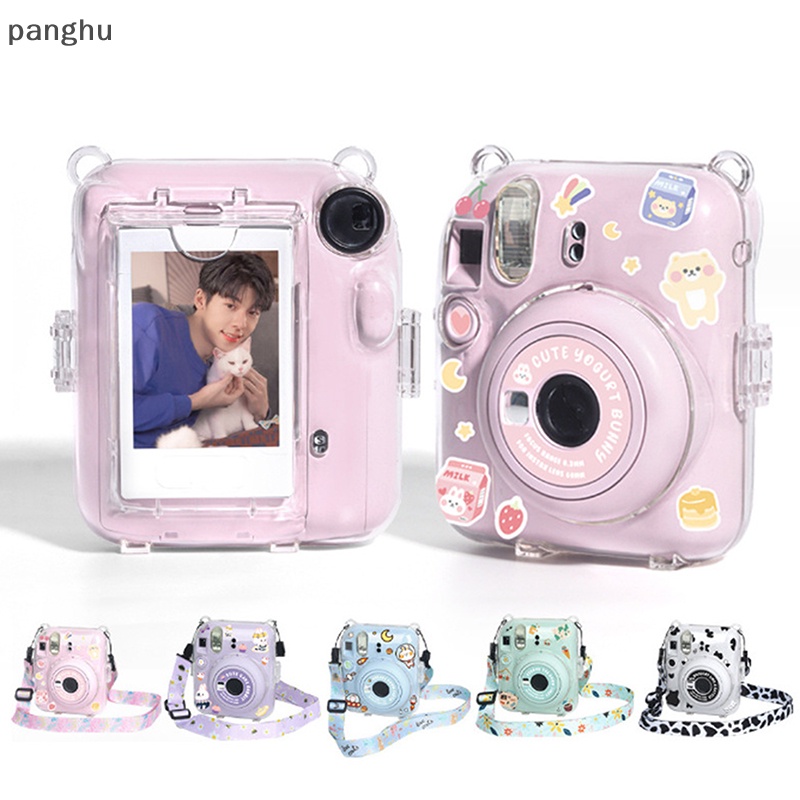 Túi Đựng Máy Ảnh fujifilm instax mini 12 Trong Suốt Có Dây Đeo Vai
