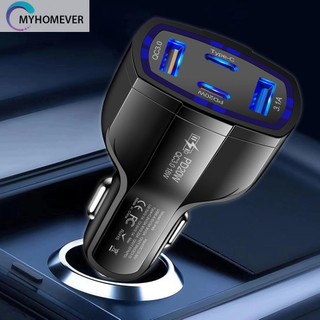 Củ sạc 2pd 4 trong 1 pd 20w 2usb + ổ cắm sạc 12-30v cho iphone xiaomi
