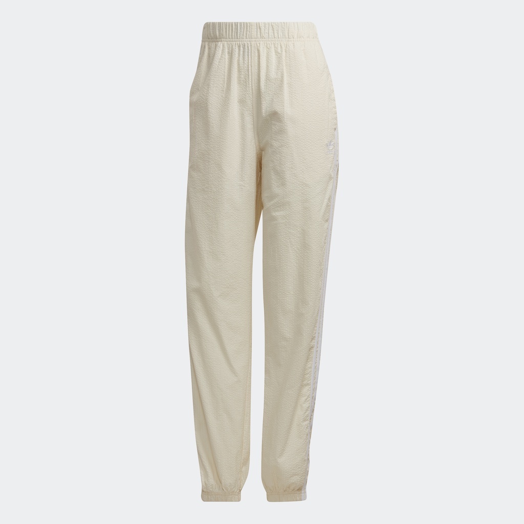 adidas Phong cách sống Quần Track Pant Vải Poplin Classics Adicolor Nữ Be HL9309