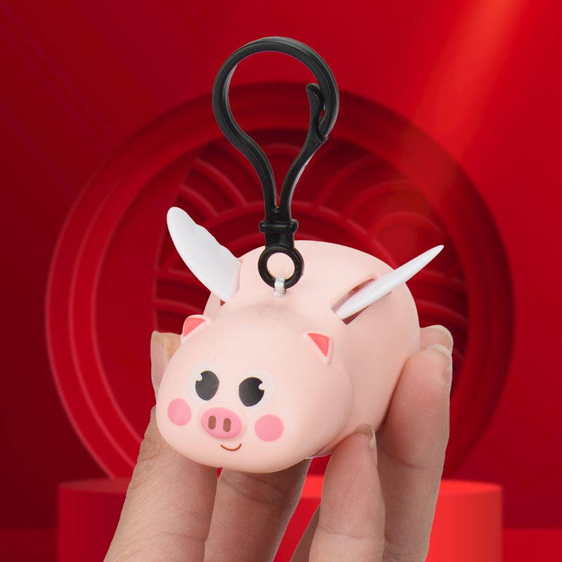 Móc khoá gấu trúc bay