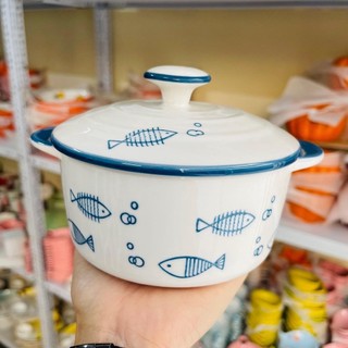 Âu nắp sứ 600ml và 1000ml