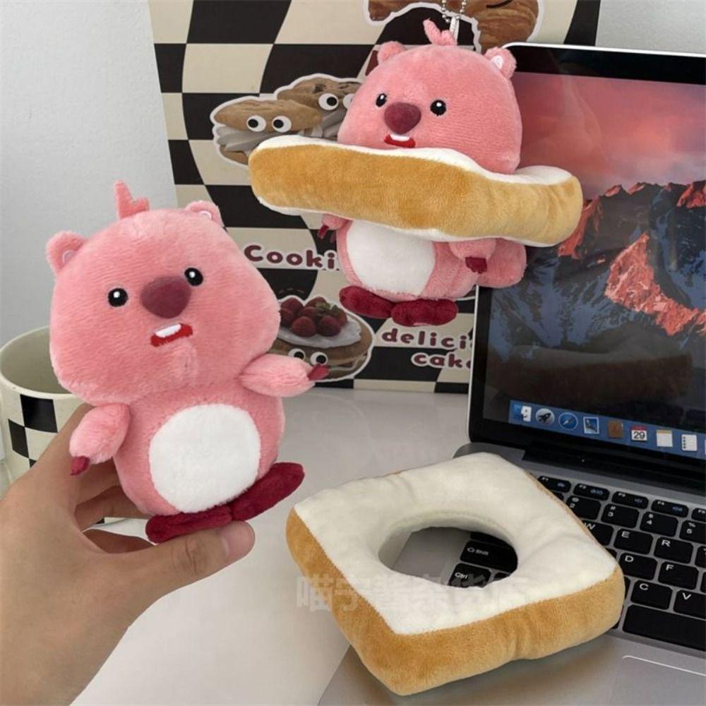Shanrong Móc Khóa Búp Bê Hoạt Hình Nhồi Bông Nhỏ Nhắn Phong Cách Hàn Quốc Cá Tính Làm Quà Tặng Sinh Nhật charms