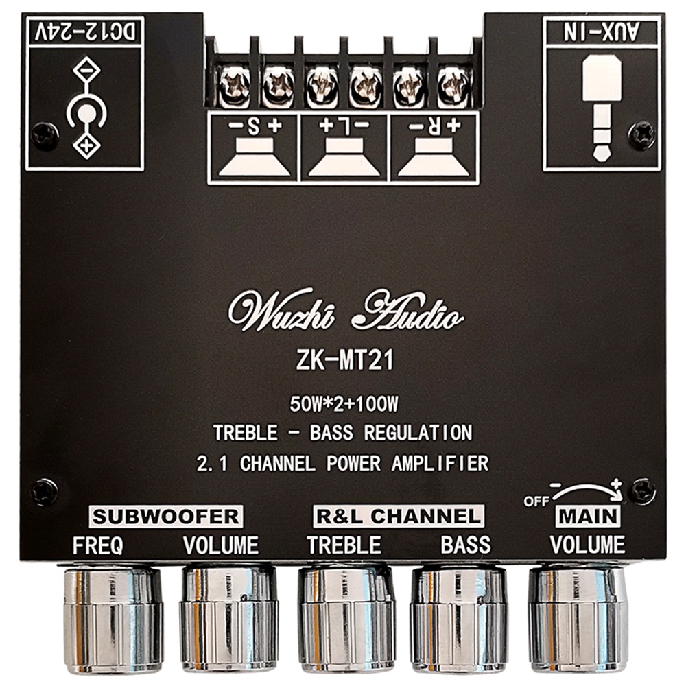 Gaqee Mô Đun Khuếch Đại Âm Thanh Kỹ Thuật Số 2.1 Kênh Siêu Trầm Công Suất Cao Và Thấp