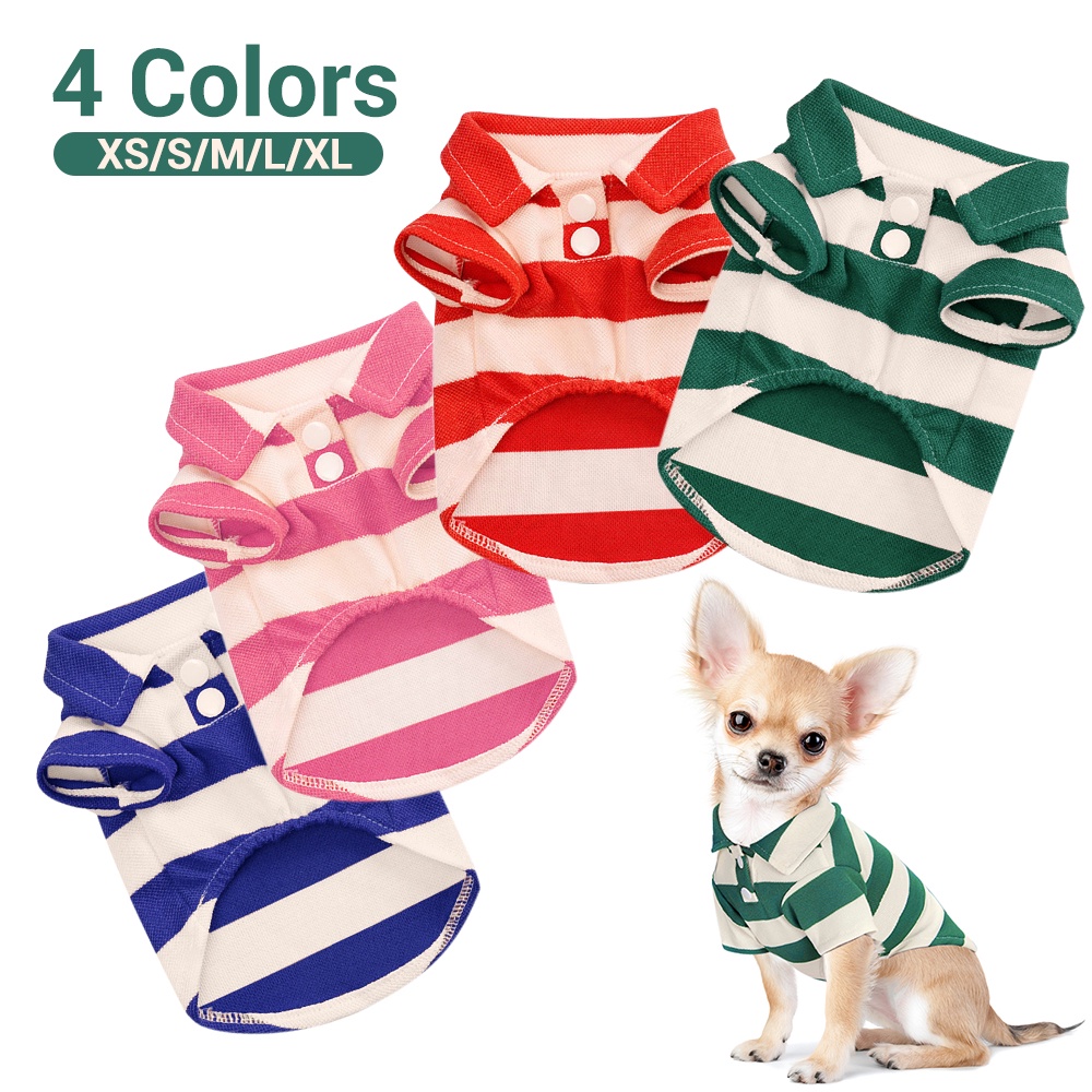 Áo polo Nhiều Kiểu Dáng Mùa Hè Thu Dành Cho Chó chihuahua