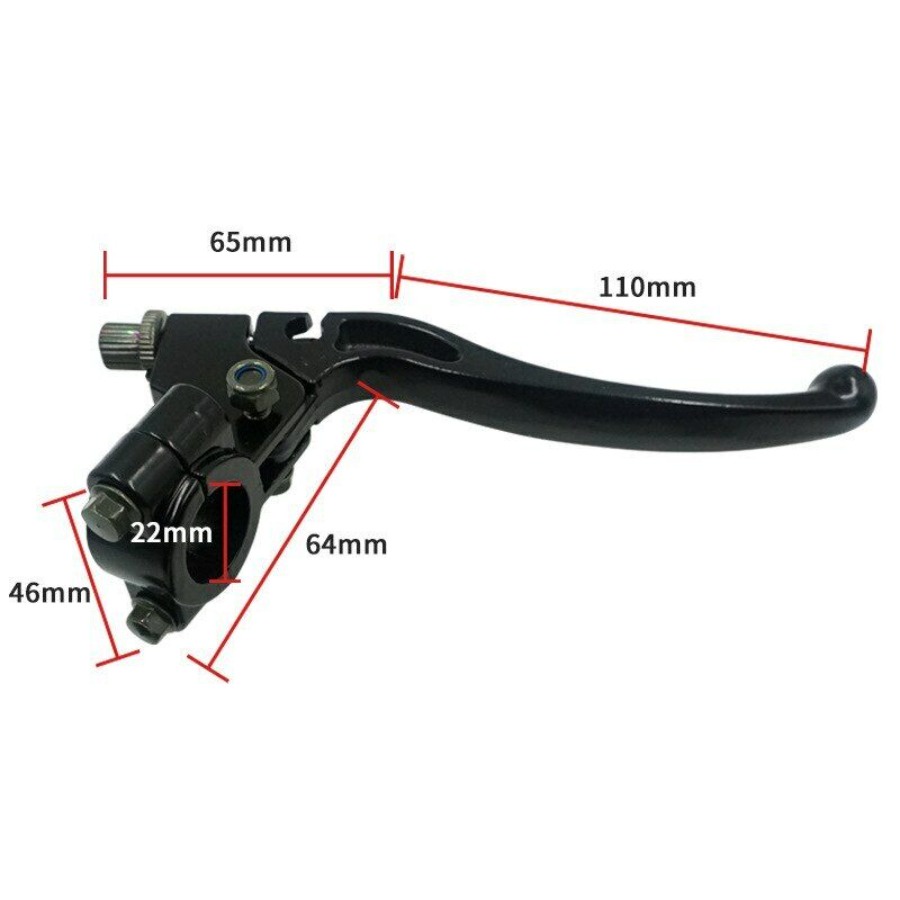 Tay Thắng Bằng Hợp Kim Nhôm Cao Cấp Cho honda c / cr / crf / xl / xr