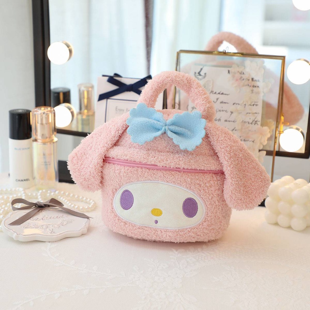 Ye kuromi lotso Túi Đựng Mỹ Phẩm / Đồ Vệ Sinh Cá Nhân Đa Năng Sức Chứa Lớn Hình Người Ngoài Hành Tinh / alien