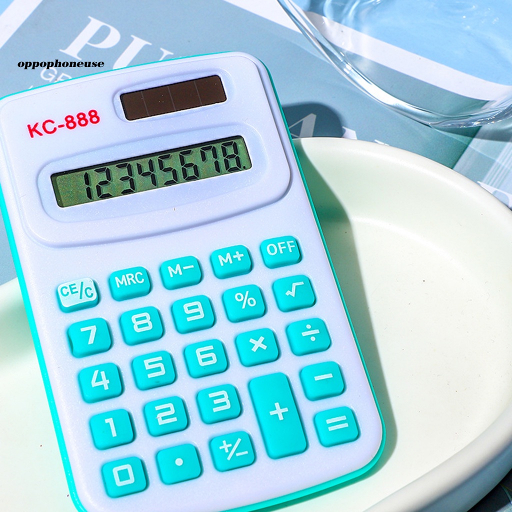 OPPO Máy Tính Điện Tử mini 8 Chữ Số Dễ Mang Theo Cho Trẻ Em